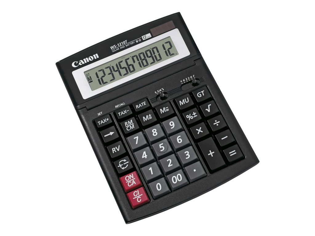 Canon WS-1210T - Desktop-Taschenrechner - 12