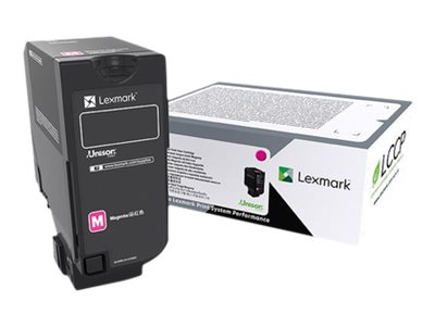 Lexmark Magenta - original - Tonerpatrone - für Lexmark CS727de