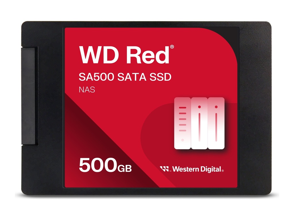 WD Red SA500 WDS500G1R0A - SSD - 500 GB - intern - 2.5" (6.4 cm)
