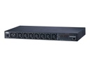 ATEN PE6208G - Überwacht - 1U - Horizontal - Metall - Schwarz - 8 AC-Ausgänge
