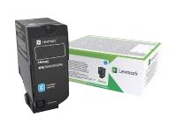 Lexmark Cyan - original - Tonerpatrone LCCP