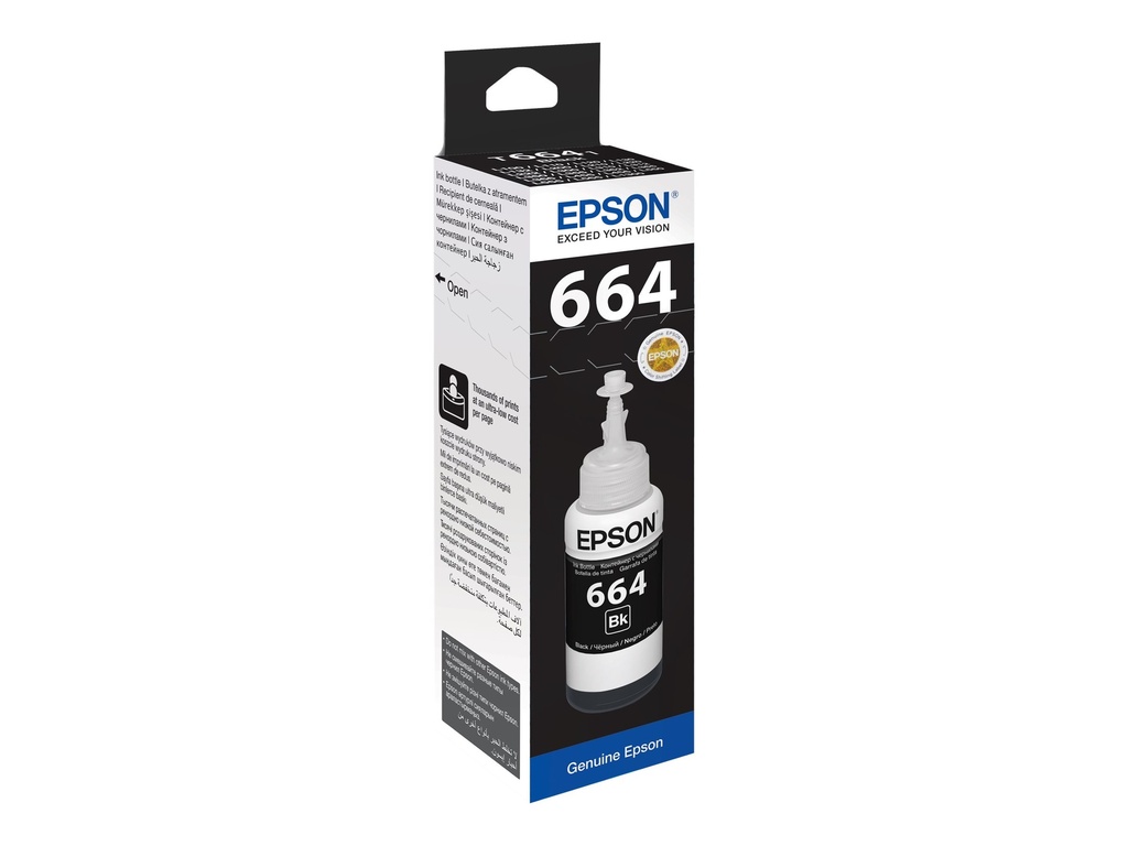 [C13T66414A] Epson Tintenpatrone T6641 Black - Original - Tintenpatrone