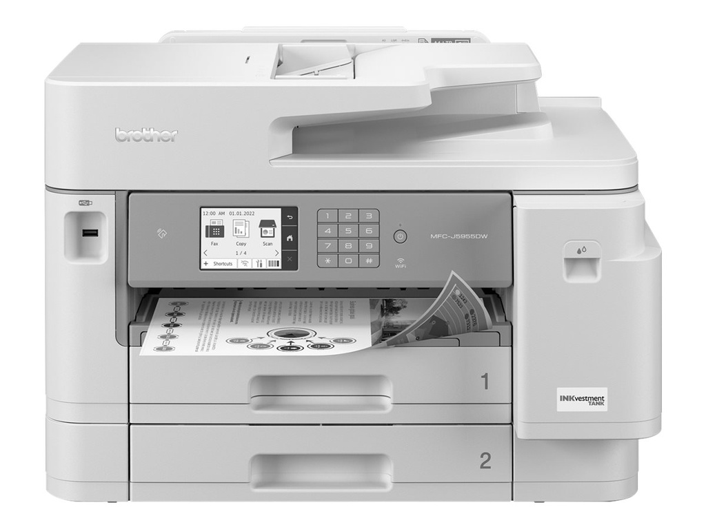 Brother MFC-J5955DW - Multifunktionsdrucker - Farbe - Tintenstrahl - A3/Ledger (Medien)