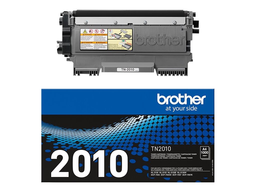 Brother TN2010 - Schwarz - original - Tonerpatrone