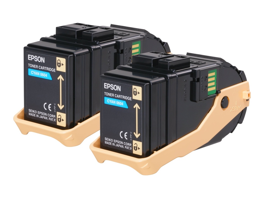 Epson Double Pack - 2er-Pack - Cyan - original