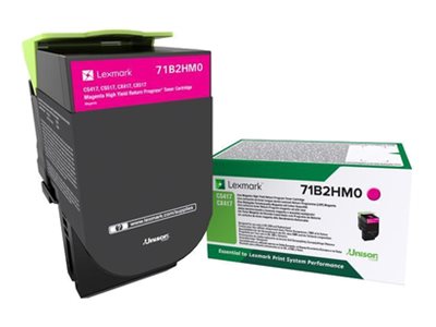 Lexmark X417 - Hohe Ergiebigkeit - Magenta