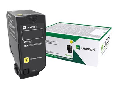 Lexmark Hohe Ergiebigkeit - Gelb - original