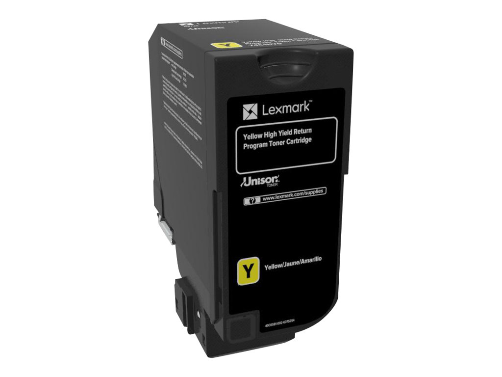 Lexmark Hohe Ergiebigkeit - Gelb - original