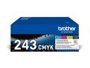 Brother TN243CMYK Value Pack - 4er-Pack - Schwarz, Gelb, Cyan, Magenta