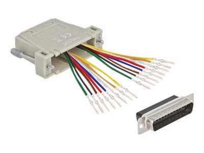 Delock Netzwerkadapter - RJ-45 (W) zu DB-25 (M)