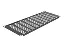 Delock Rackpaneel (vertikal) - mit Lüftungsschlitzen - Schwarz - 4U - 48.3 cm (19")