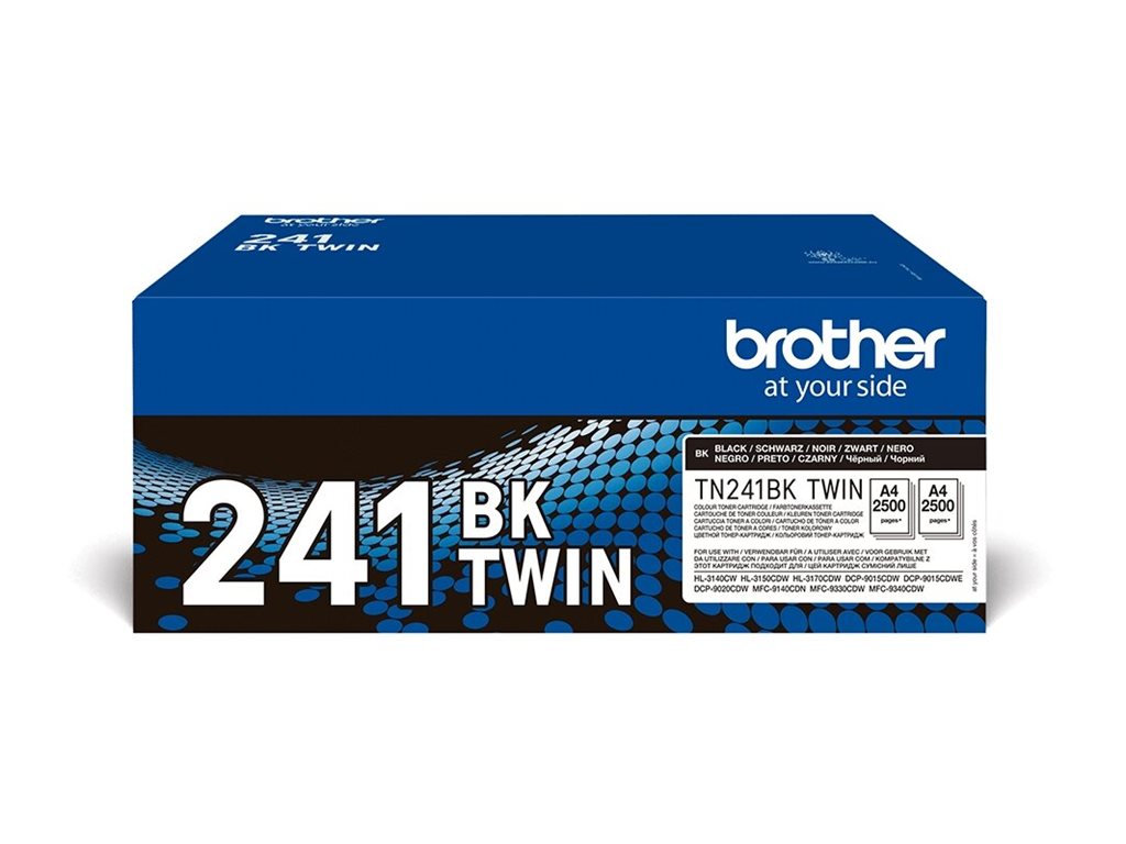 [TN241BKTWIN] Brother TN241BK - 2er-Pack - Schwarz - original