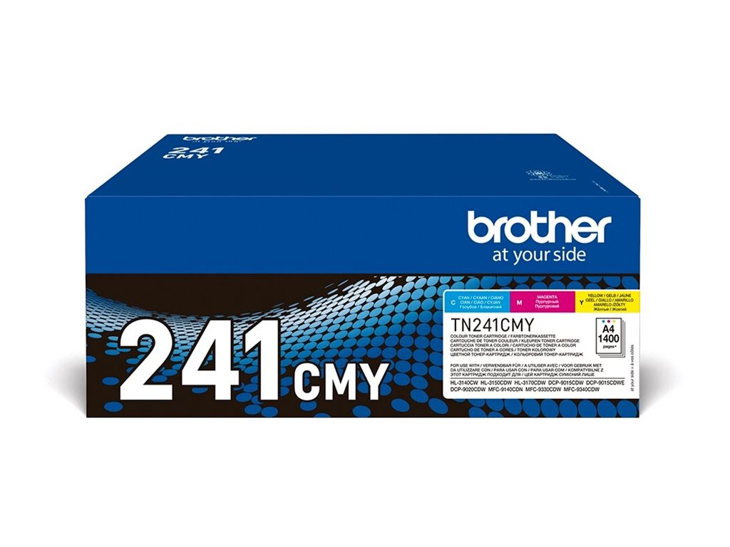 [TN241CMY] Brother TN241CMY - 3er-Pack - Gelb, Cyan, Magenta