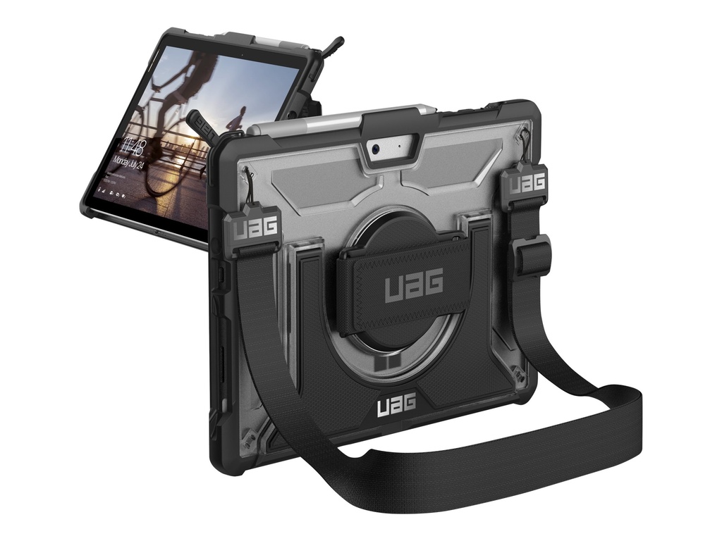 [321073114343] Urban Armor Gear UAG Case for Microsoft Surface Go 3/Go 2/Go [10.5-inch] w/ Handstrap