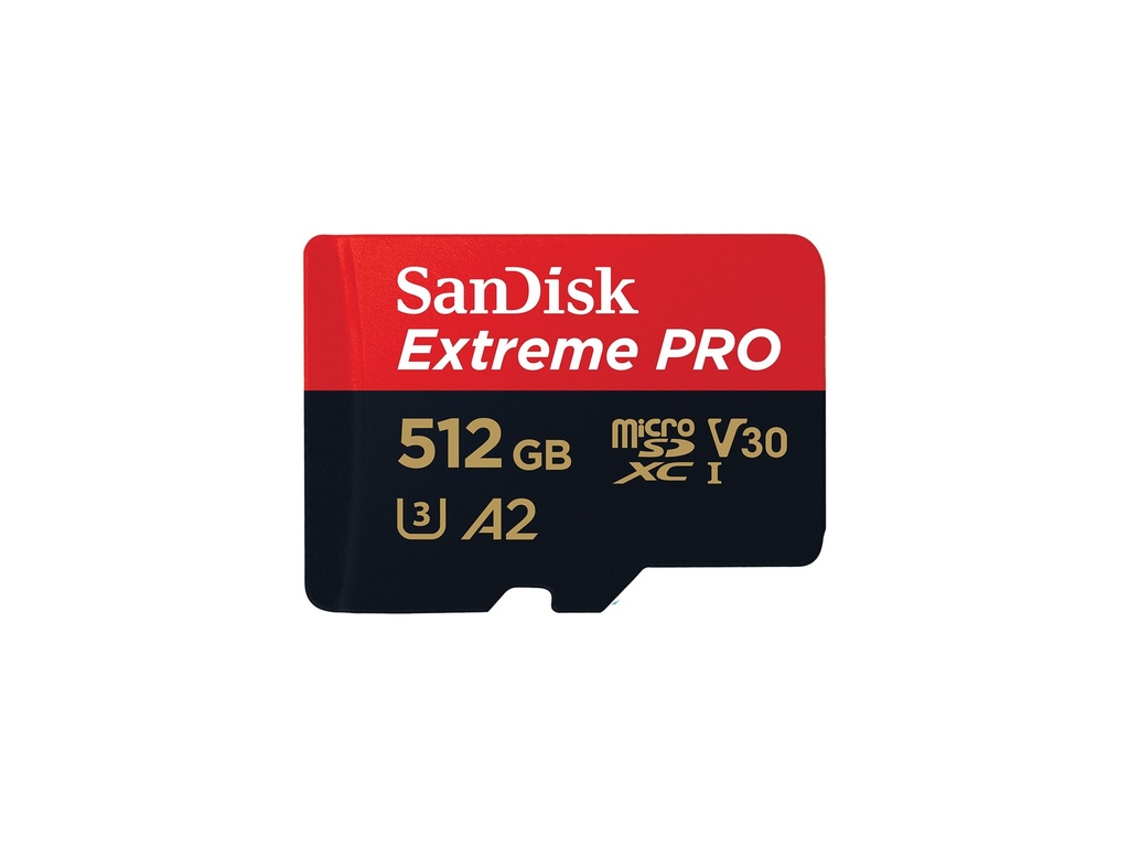 SanDisk Extreme Pro - Flash-Speicherkarte (microSDXC-an-SD-Adapter inbegriffen)