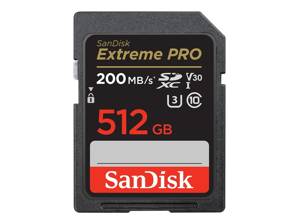 SanDisk Extreme Pro - Flash-Speicherkarte - 512