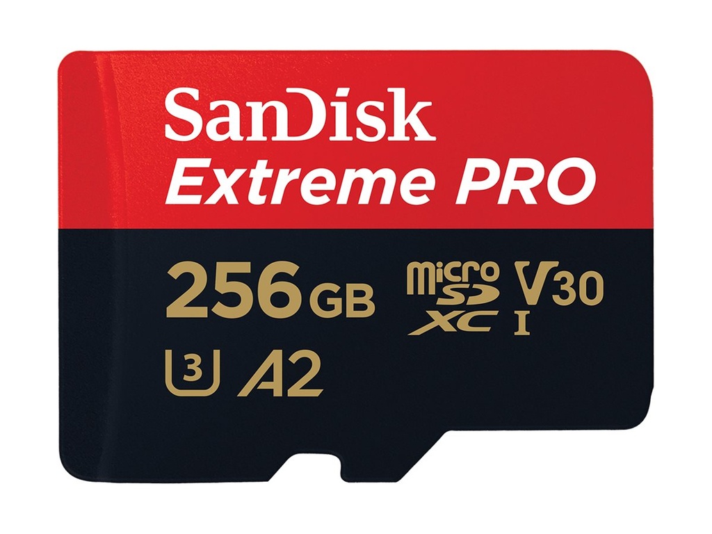 SanDisk Extreme Pro - Flash-Speicherkarte (microSDXC-an-SD-Adapter inbegriffen)