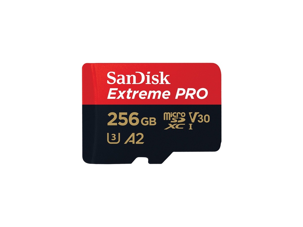 SanDisk Extreme Pro - Flash-Speicherkarte (microSDXC-an-SD-Adapter inbegriffen)
