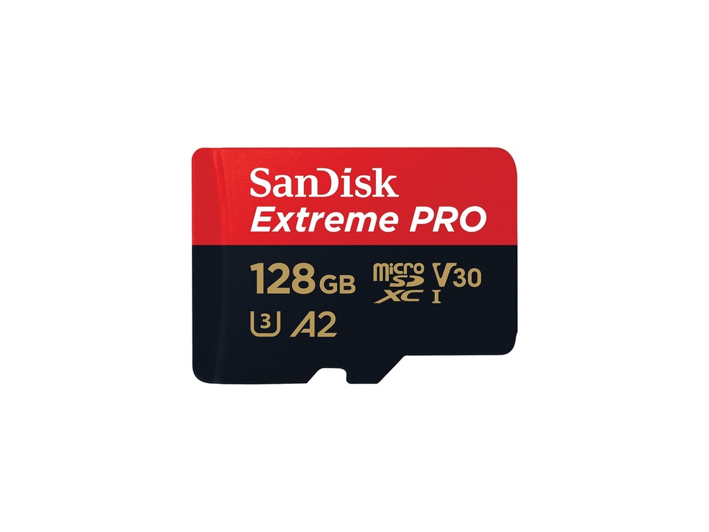 SanDisk Extreme Pro - Flash-Speicherkarte (microSDXC-an-SD-Adapter inbegriffen)