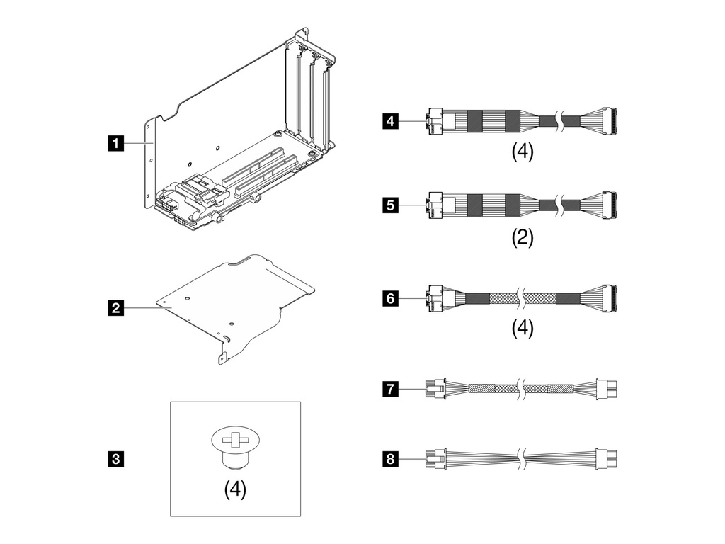 Lenovo Server-Riser-Kit