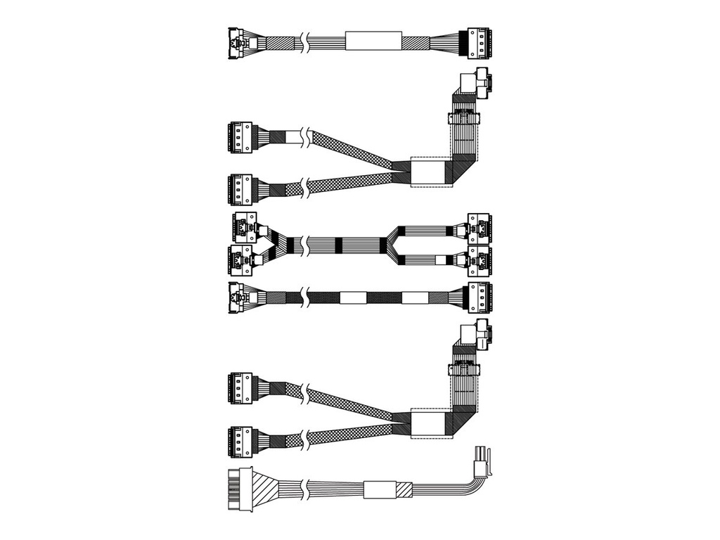 Lenovo Speicherkabelkit - für 2,5" Chassis
