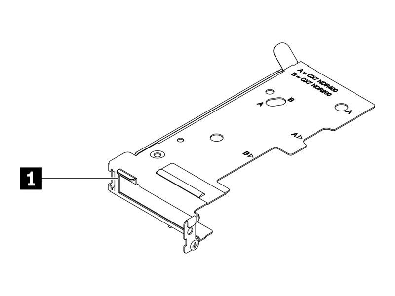 Lenovo ThinkSystem SD665 V3 1U PCIe Riser