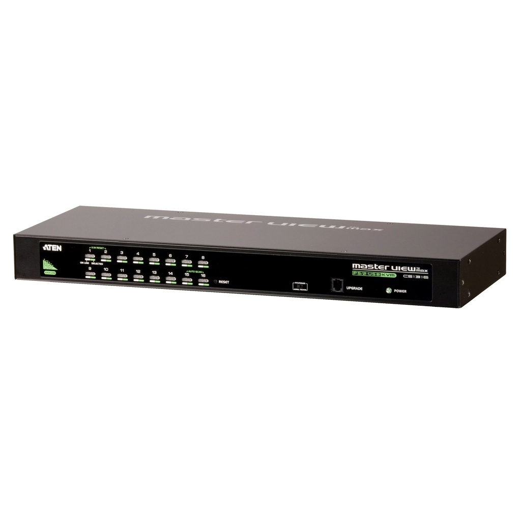 ATEN CS1316 Tastatur/Video/Maus (KVM)-Switch Schwarz