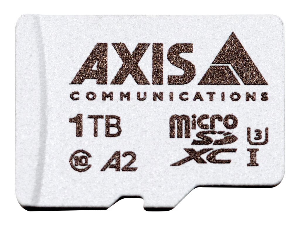 [02366-001] Axis Surveillance - Flash-Speicherkarte (microSDXC-an-SD-Adapter inbegriffen)