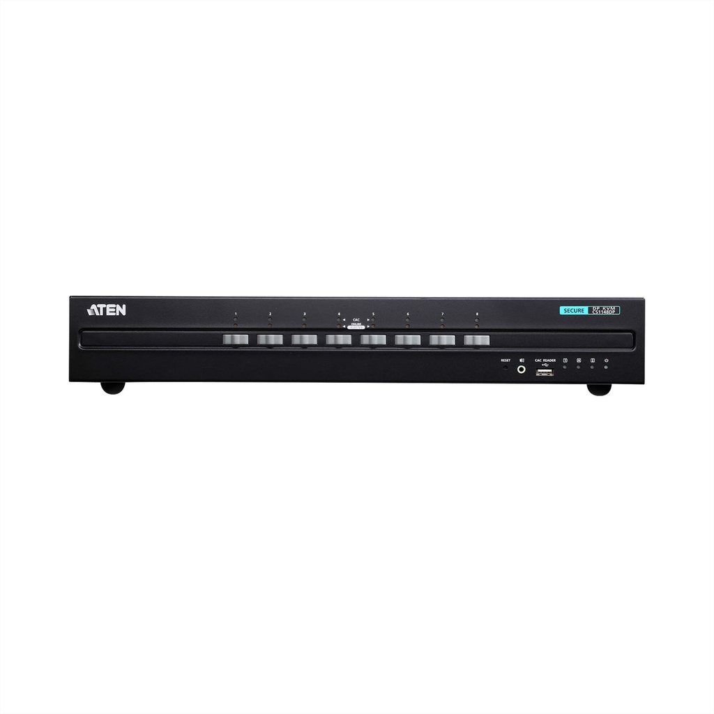 ATEN CS1148DP - 3840 x 2160 Pixel - 4K Ultra HD - Schwarz