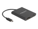 Delock Videoadapter - DisplayPort (Alt-Modus) - 13 cm - Unterstützung für 8K30Hz (7680 x 4320)