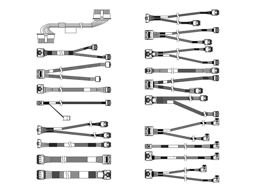 Lenovo Speicherkabelkit - für 3,5" Chassis