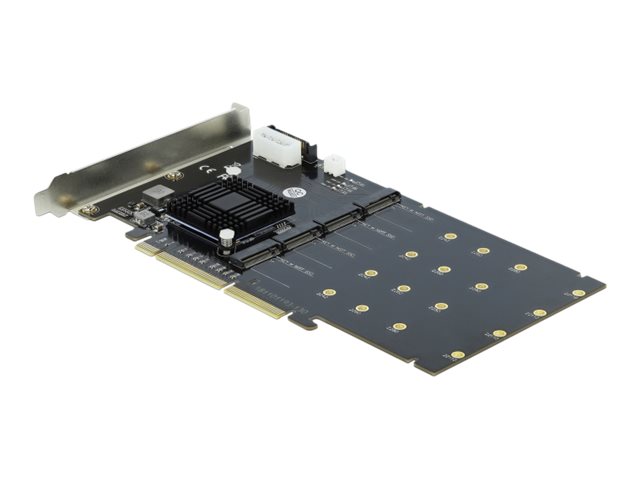 Delock PCI Express x8/x16 Card > 4 x internal