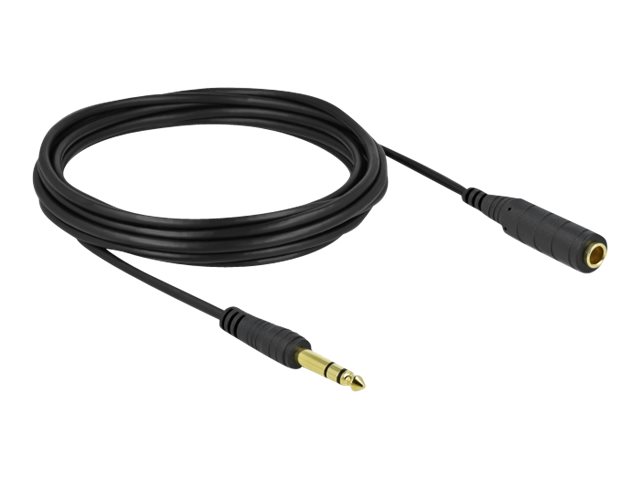 Delock Audioverlängerungskabel - Stereostecker männlich zu Stereostecker weiblich