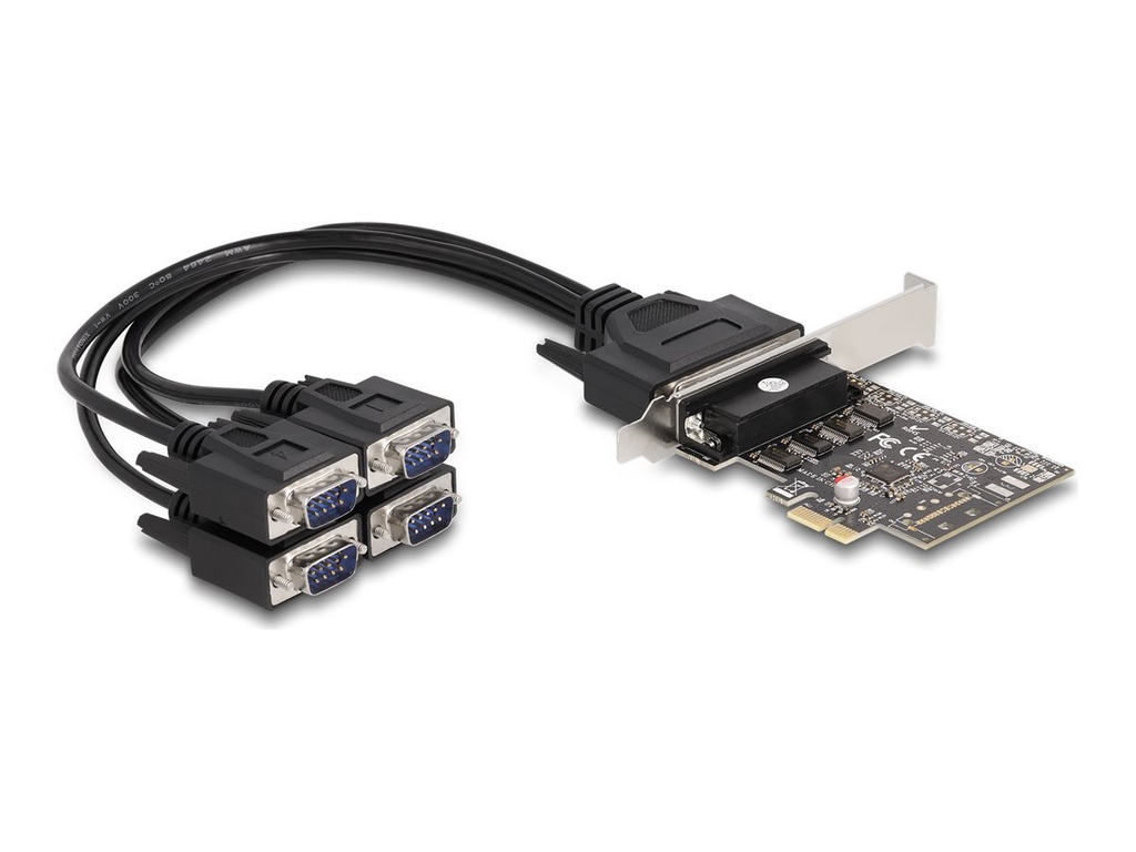 Delock Serieller Adapter - PCIe 2.0 Low-Profile