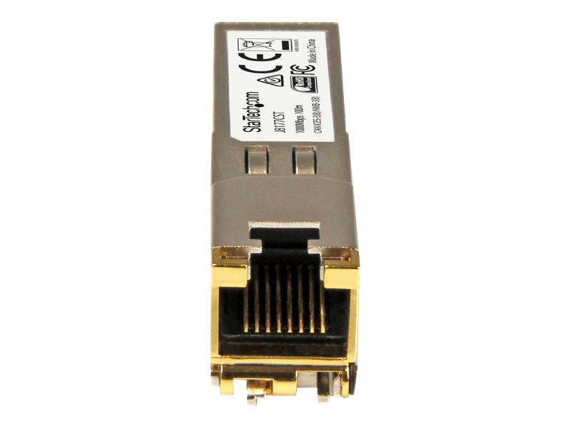 StarTech.com Startech Gigabit RJ45 Kupfer SFP Transceiver Modul - HP J8177C kompatibel - 1000Base-T - Mini-GBIC SFP - SFP (Mini-GBIC)-