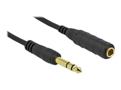 Delock Audioverlängerungskabel - Stereo-Stecker weiblich zu Stereo-Stecker männlich