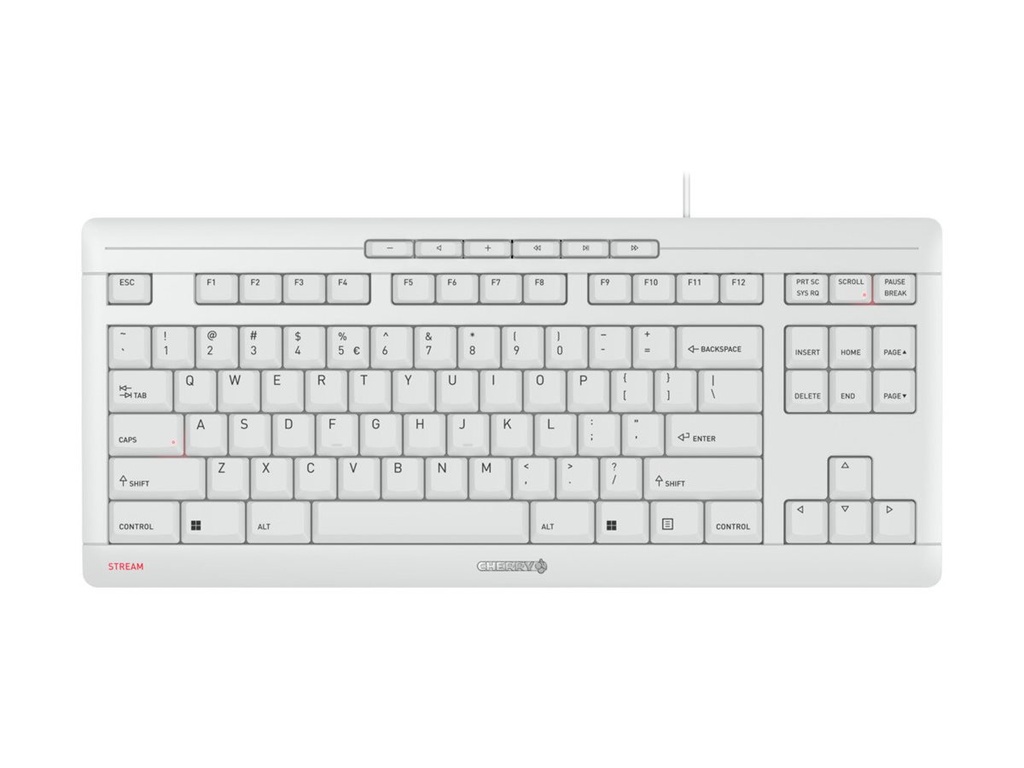 Cherry STREAM KEYBOARD TKL - Tastatur - USB