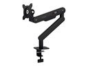 AOC AM400B - Befestigungskit (Monitorarm, Klemmmontagesockel, Tischplattenbohrung, Gasfeder) - einstellbarer Arm - für Flachbildschirm - Aluminiumlegierung - Schwarz - Bildschirmgröße: 43.18-86.36 cm (17"-34")
