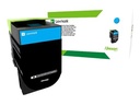 Lexmark 702CE - Cyan - original - Tonerpatrone