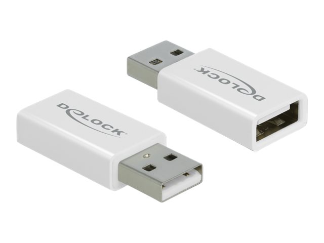 Delock USB-Datenblocker - weiß