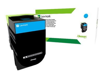 Lexmark Cyan - original - Tonerpatrone - für