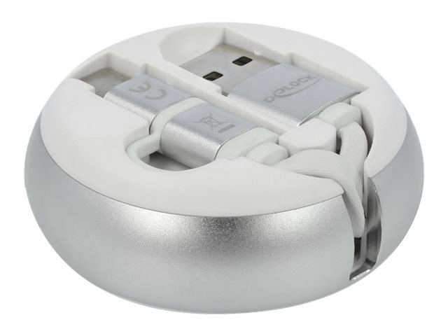 Delock USB-Kabel - USB (M) zu Micro-USB Typ B, USB-C (M)