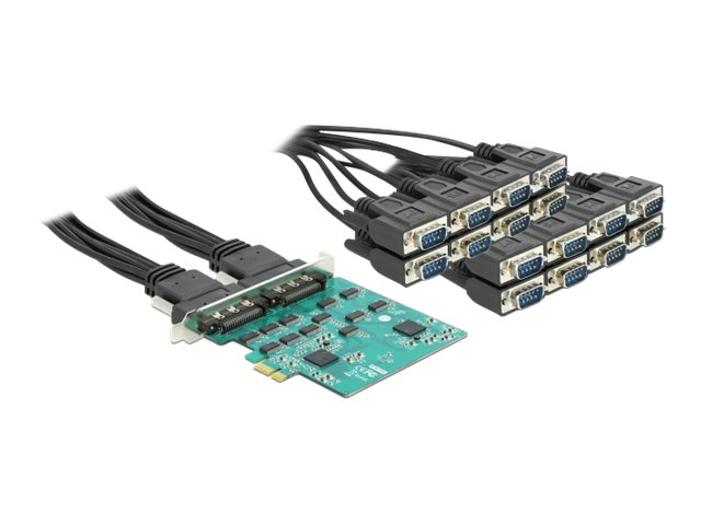 Delock PCI Express Card to 16 x Serial RS-232