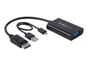 StarTech.com DisplayPort to VGA Adapter with Audio - 1920x1200 - DP to VGA Converter for Your VGA Monitor or Display (DP2VGAA)