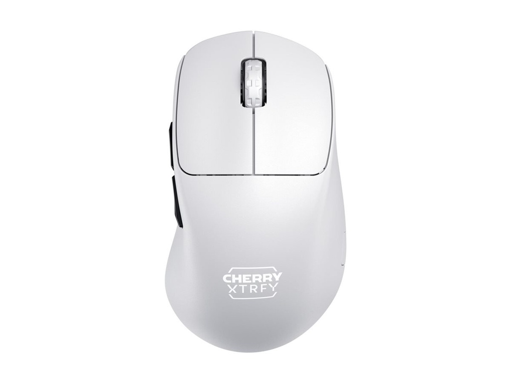 Cherry Xtrfy M64 Pro - Maus - ergonomisch - optisch - 5 Tasten - kabellos - 2.4 GHz - kabelloser Empfänger (USB)