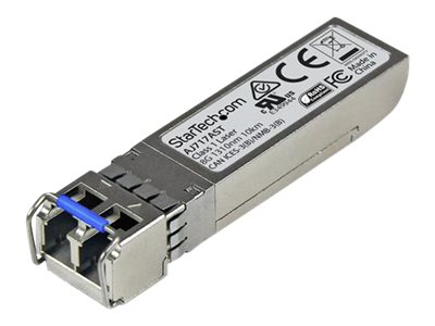 StarTech.com Startech 8 Gb Fibre Channel Long Wave SFP+ - HP AJ717A kompatibel - Fibre Channel SFP+ Langwellentransceiver - SM LC 1310nm - 10km - SFP+-Transceiver-Modul (gleichwertig mit: HP AJ717A)