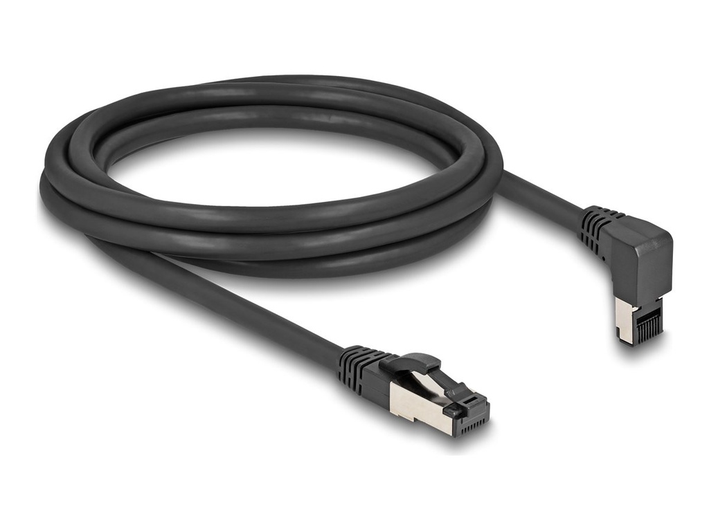 Delock Patch-Kabel - RJ-45 (M) nach oben angewinkelt zu RJ-45 (M)