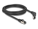 Delock Patch-Kabel - RJ-45 (M) nach oben angewinkelt zu RJ-45 (M)