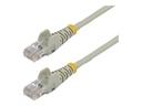 StarTech.com Startech 0,5m Cat5e Ethernet Netzwerkkabel Snagless mit RJ45 - Cat 5e UTP Kabel - Grau - Patch-Kabel - RJ-45 (M)
