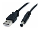 StarTech.com 91cm USB Typ-M 5V Hohlstecker - USB auf 5,5mm DC-Stecker - Stromkabel - USB (nur Strom)